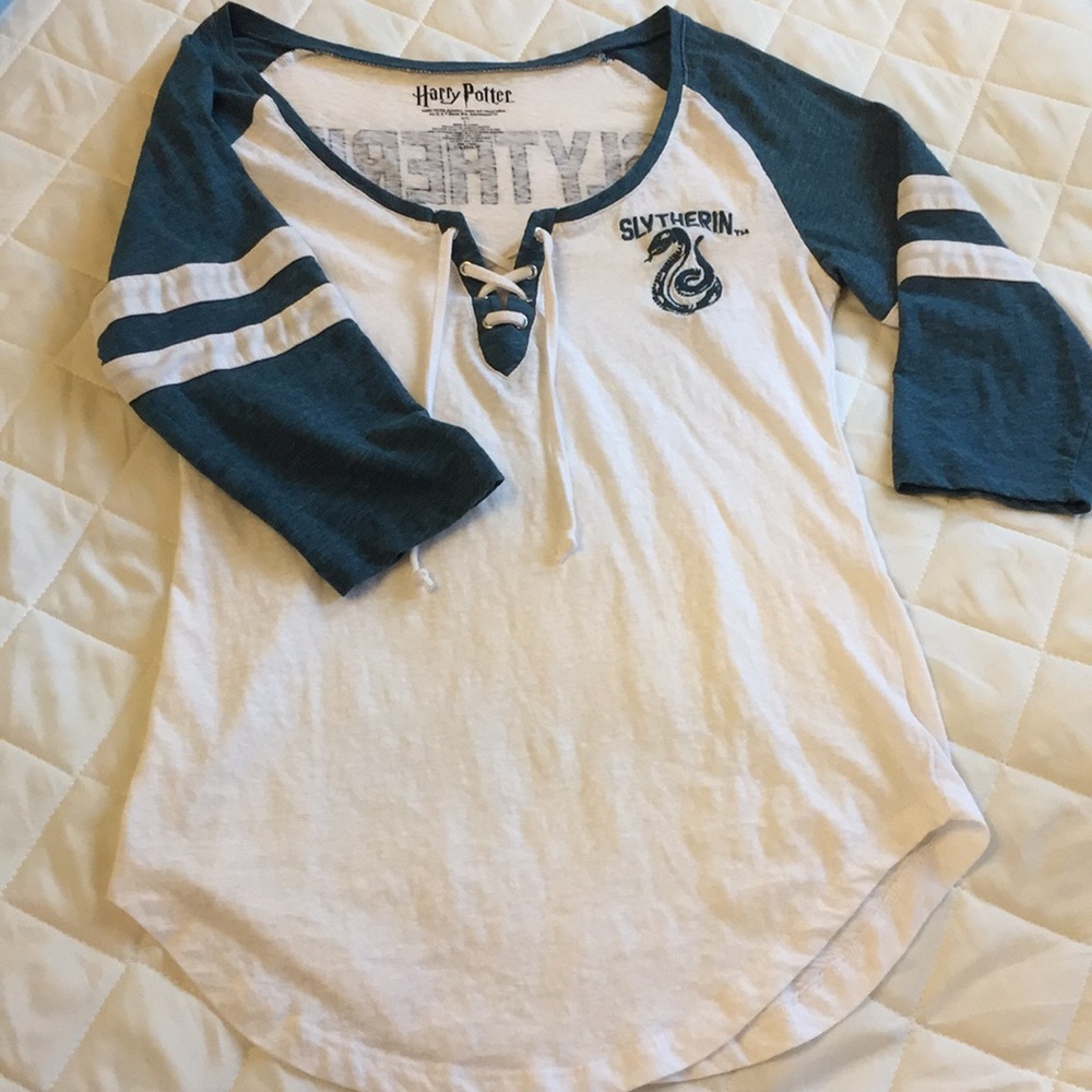 Harry Potter Slytherin 3/4 sleeve shirt